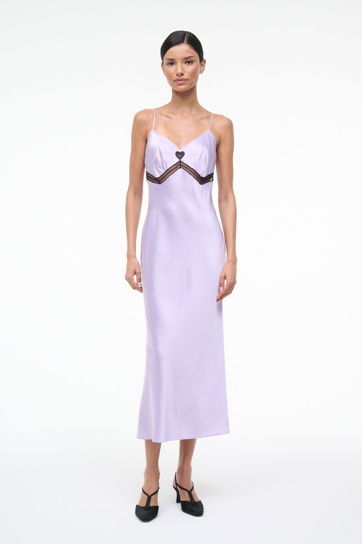 Terra Silk Dress Wisteria | STAUD Top Pick