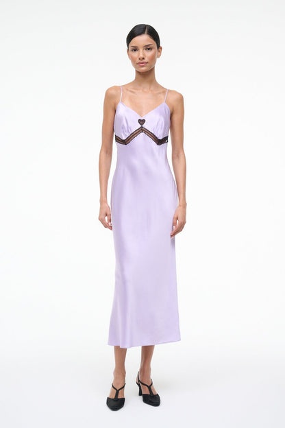 Terra Silk Dress Wisteria | STAUD Top Pick