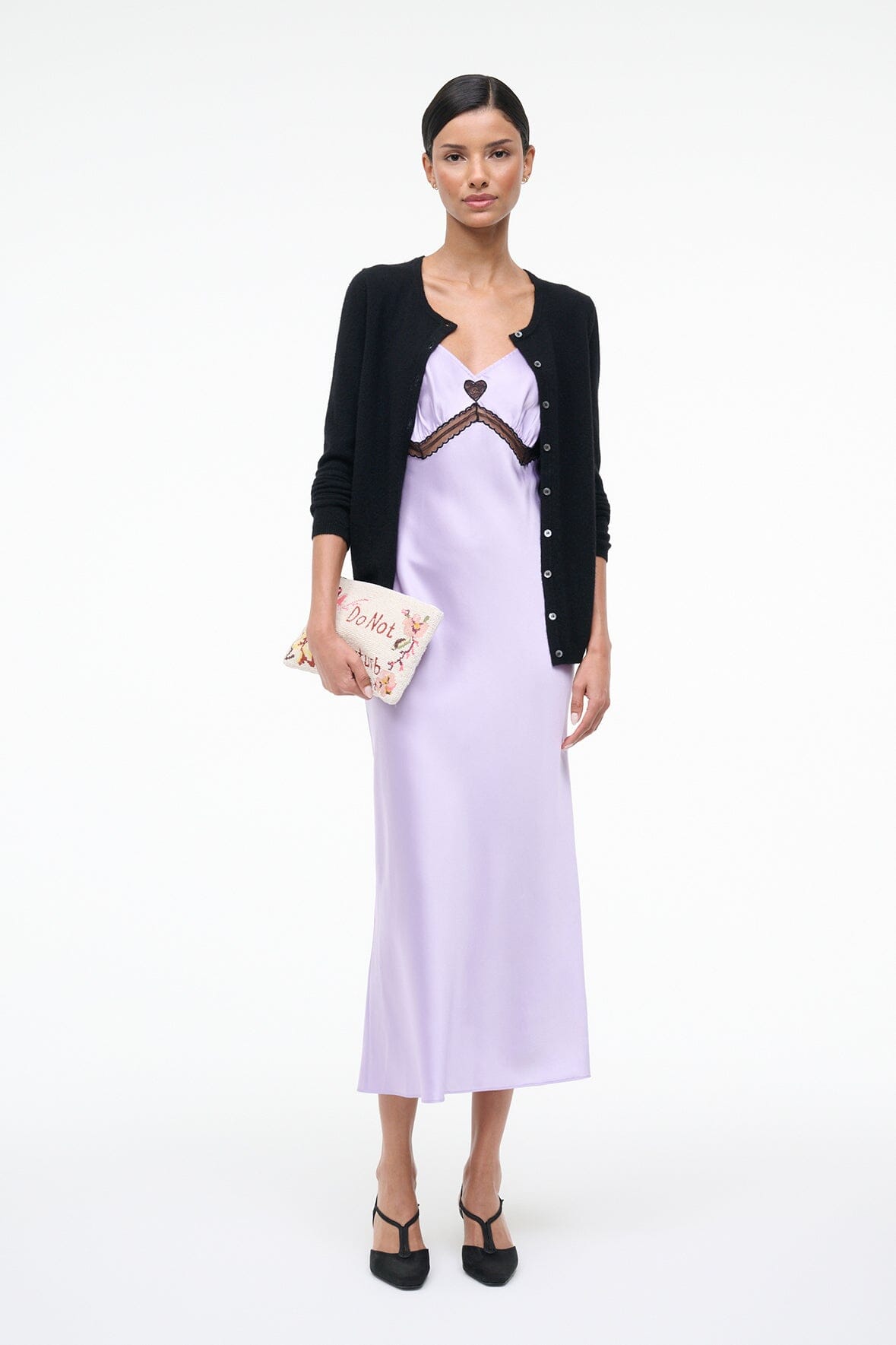 Terra Silk Dress Wisteria | STAUD Top Pick
