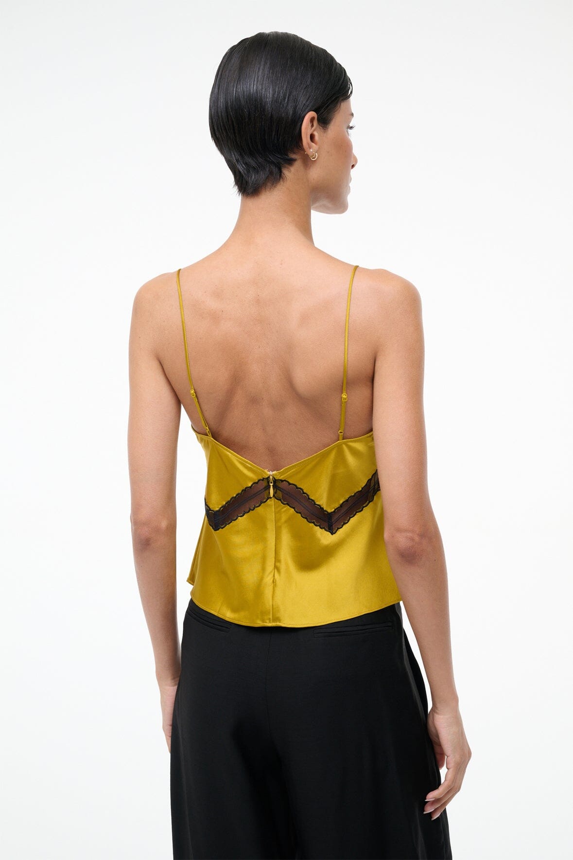 Terra Silk Top Turmeric | STAUD Quality