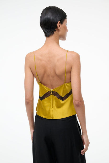 Terra Silk Top Turmeric | STAUD Quality