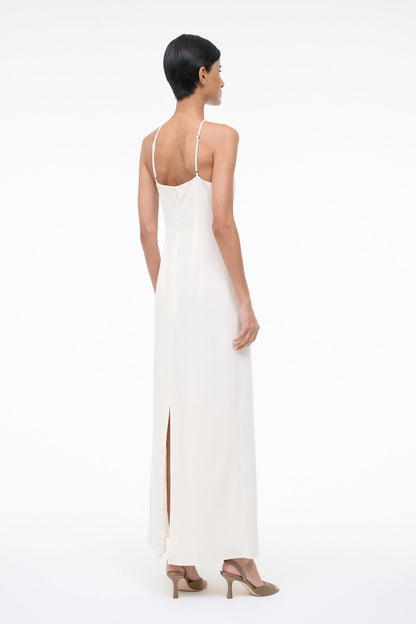 Calla Dress Ivory | STAUD Trending