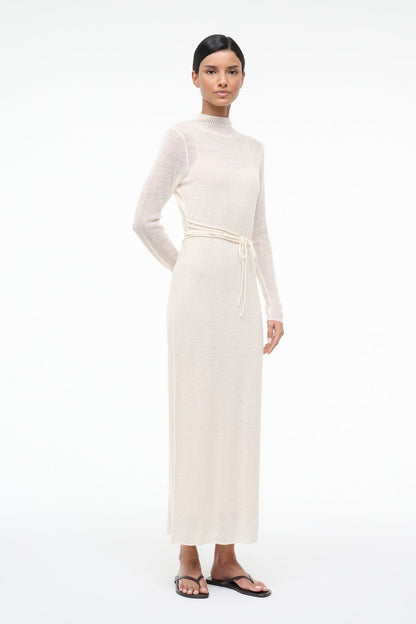 Marianne Dress Ivory | STAUD Exclusive
