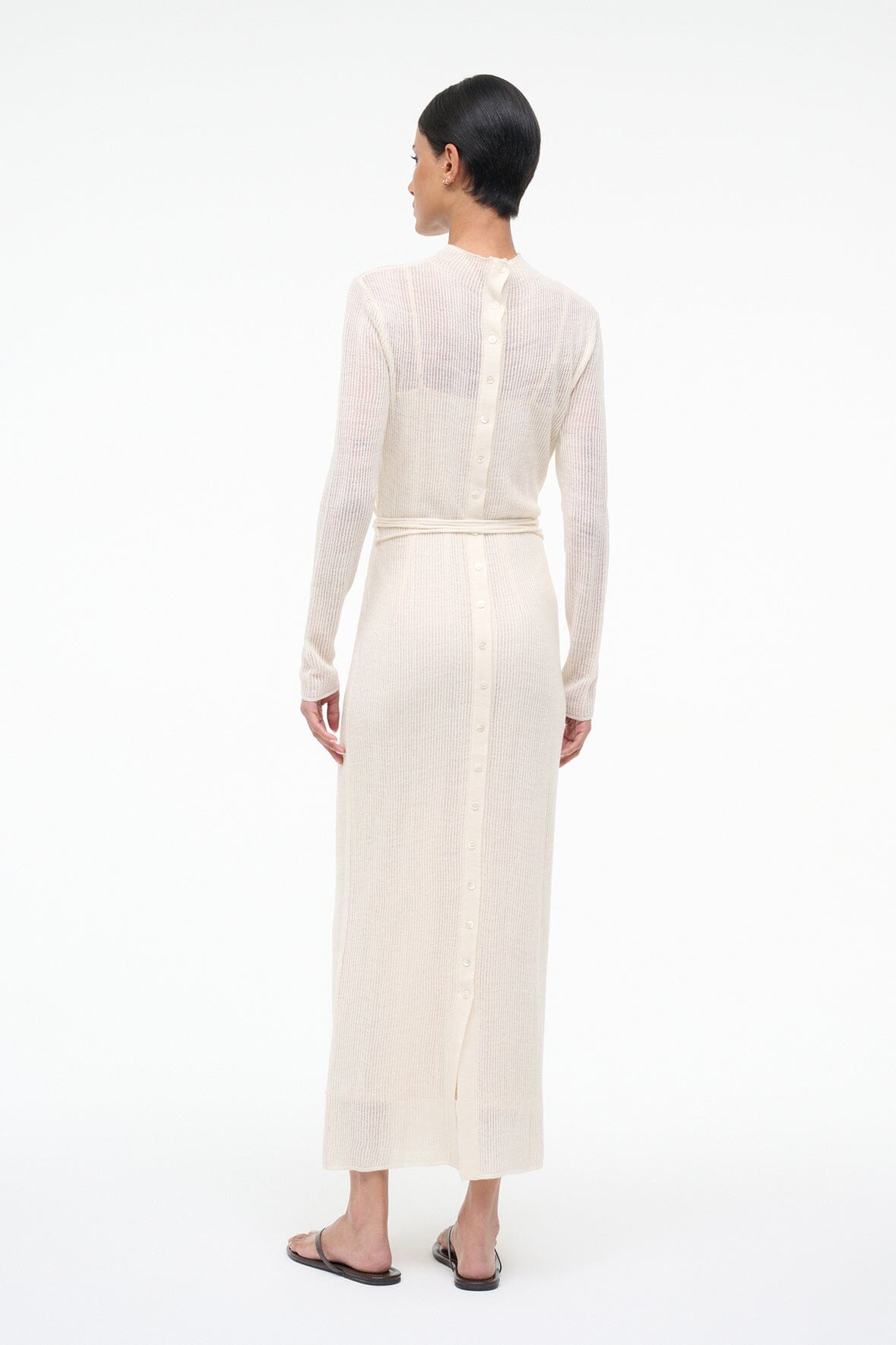 Marianne Dress Ivory | STAUD Exclusive