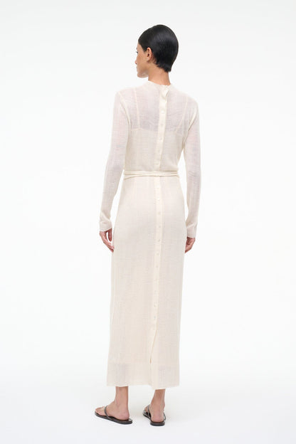 Marianne Dress Ivory | STAUD Exclusive