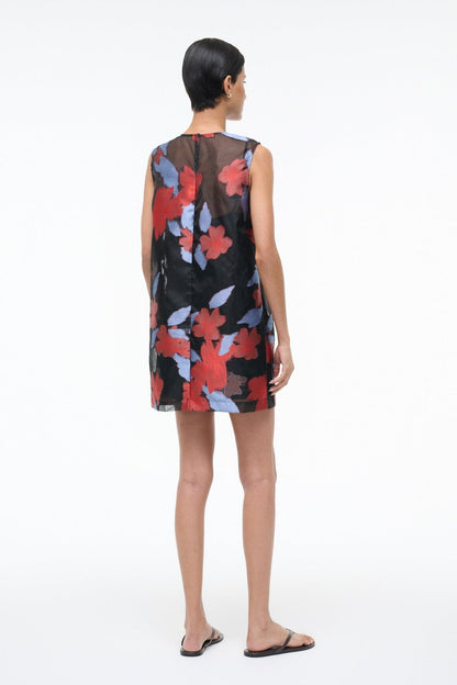 Brea Dress Night Garden | STAUD Deals