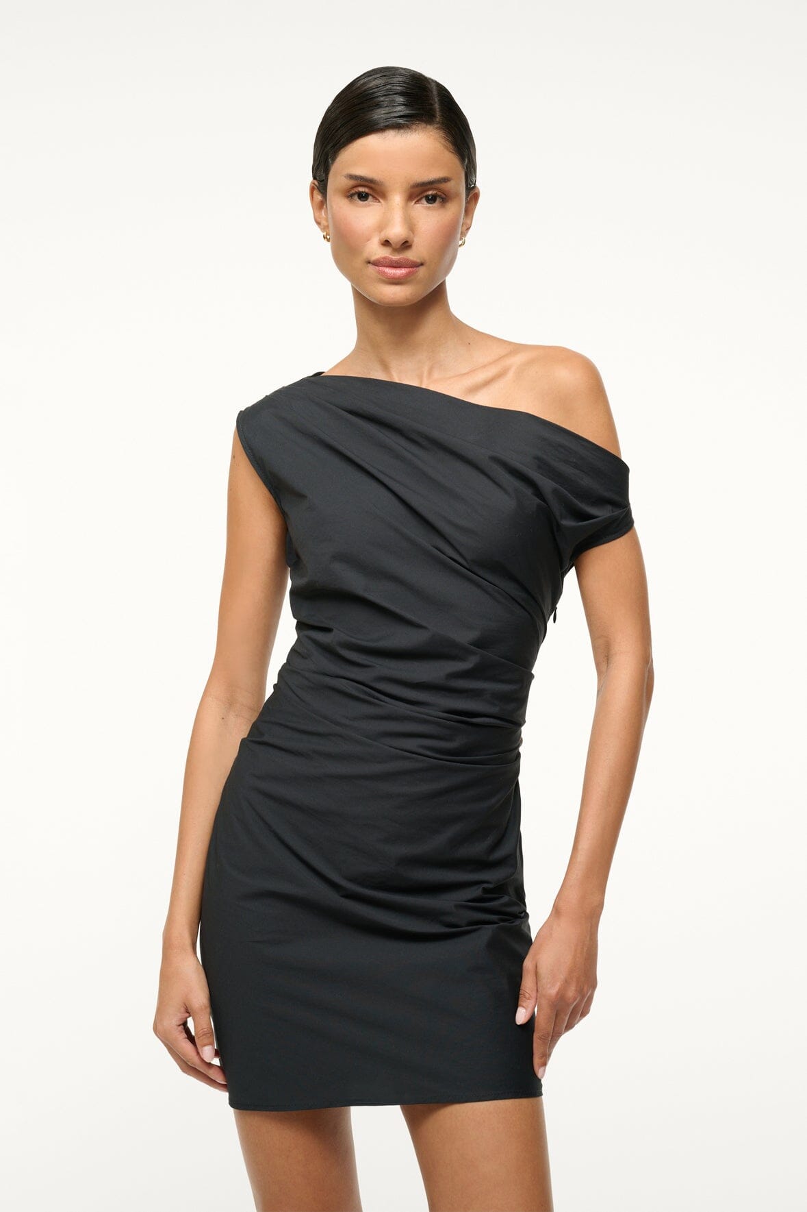 Phare Mini Dress Black | STAUD Trending