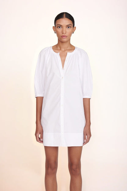Mini Vincent Dress - White | STAUD Everyday