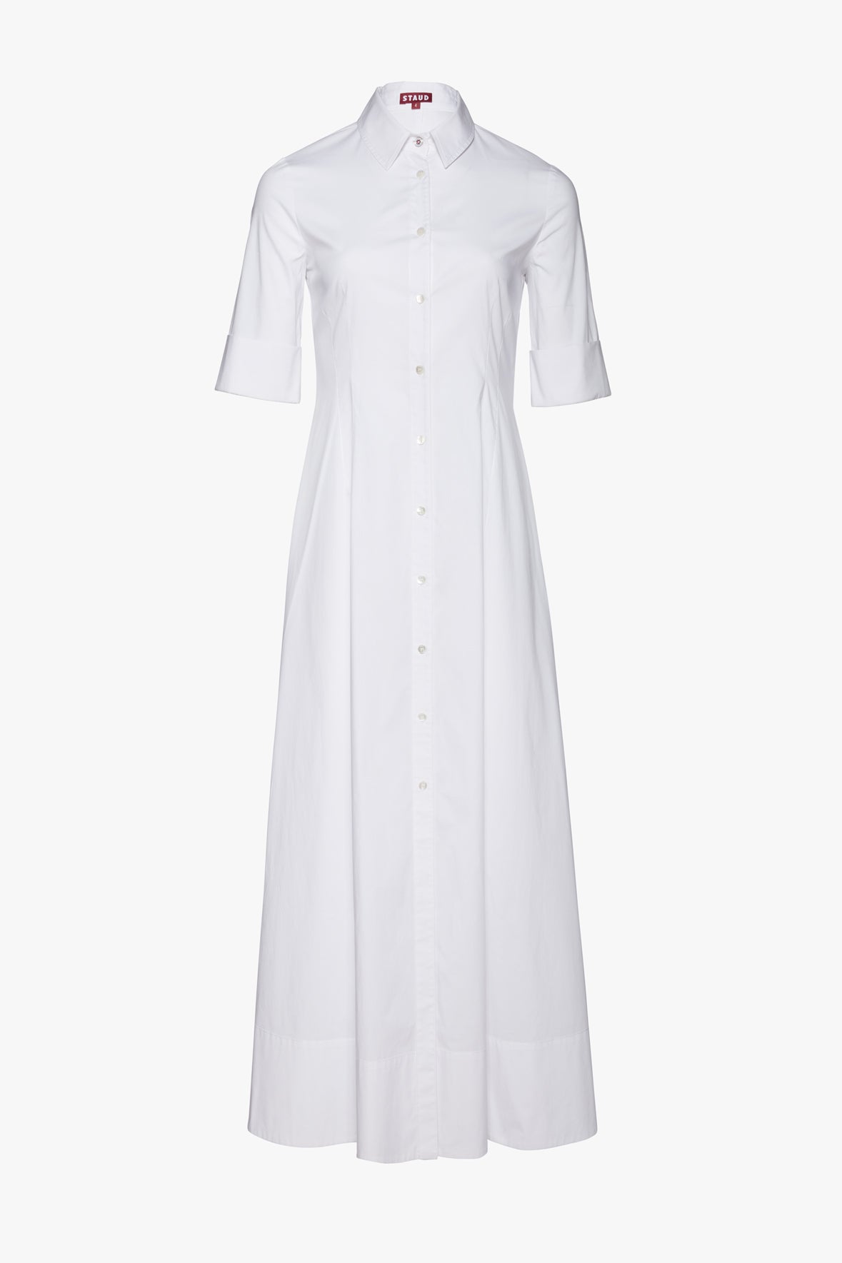 Joan Maxi Dress - White | STAUD Trusted