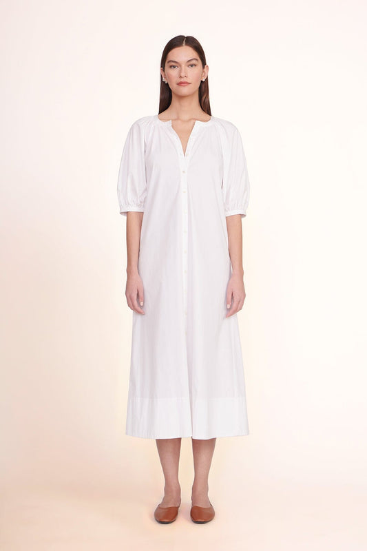 Vincent Dress - White | STAUD Great Value