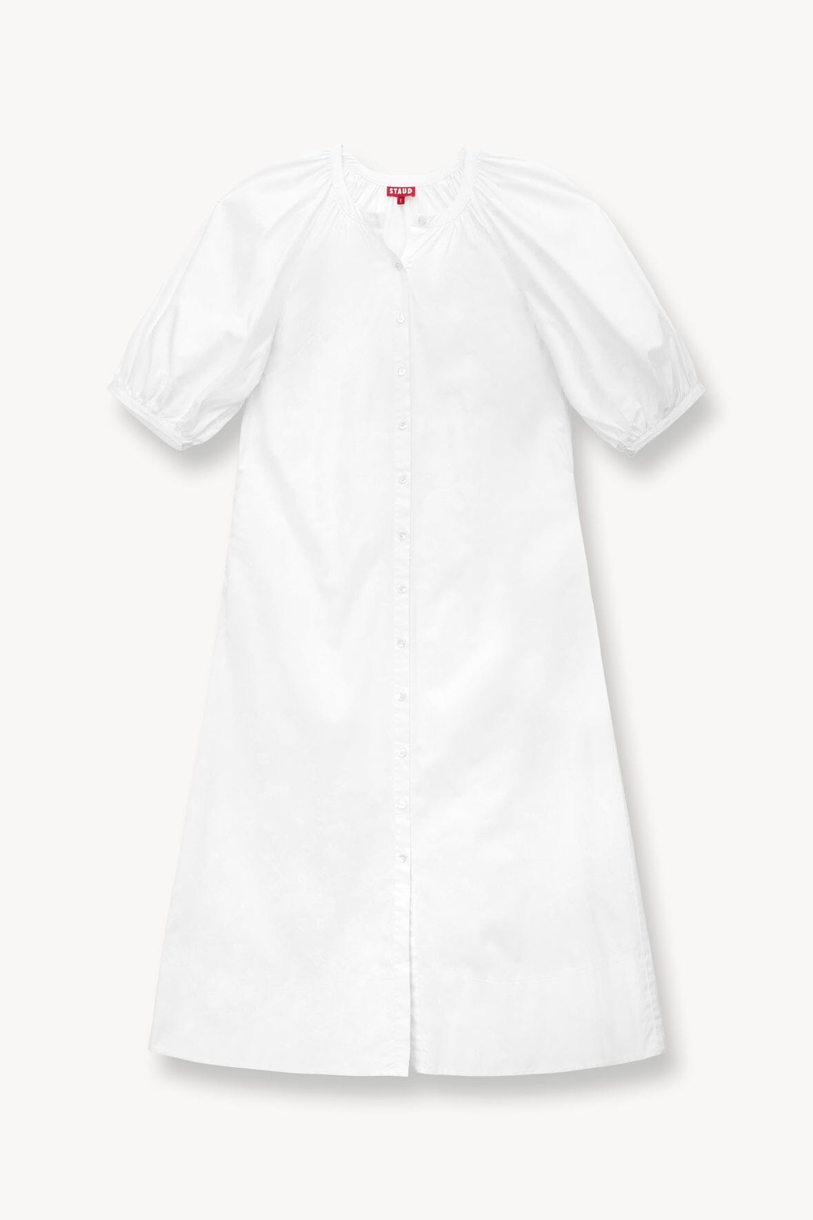 Vincent Dress - White | STAUD Great Value