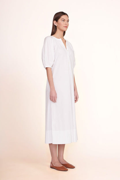 Vincent Dress - White | STAUD Great Value