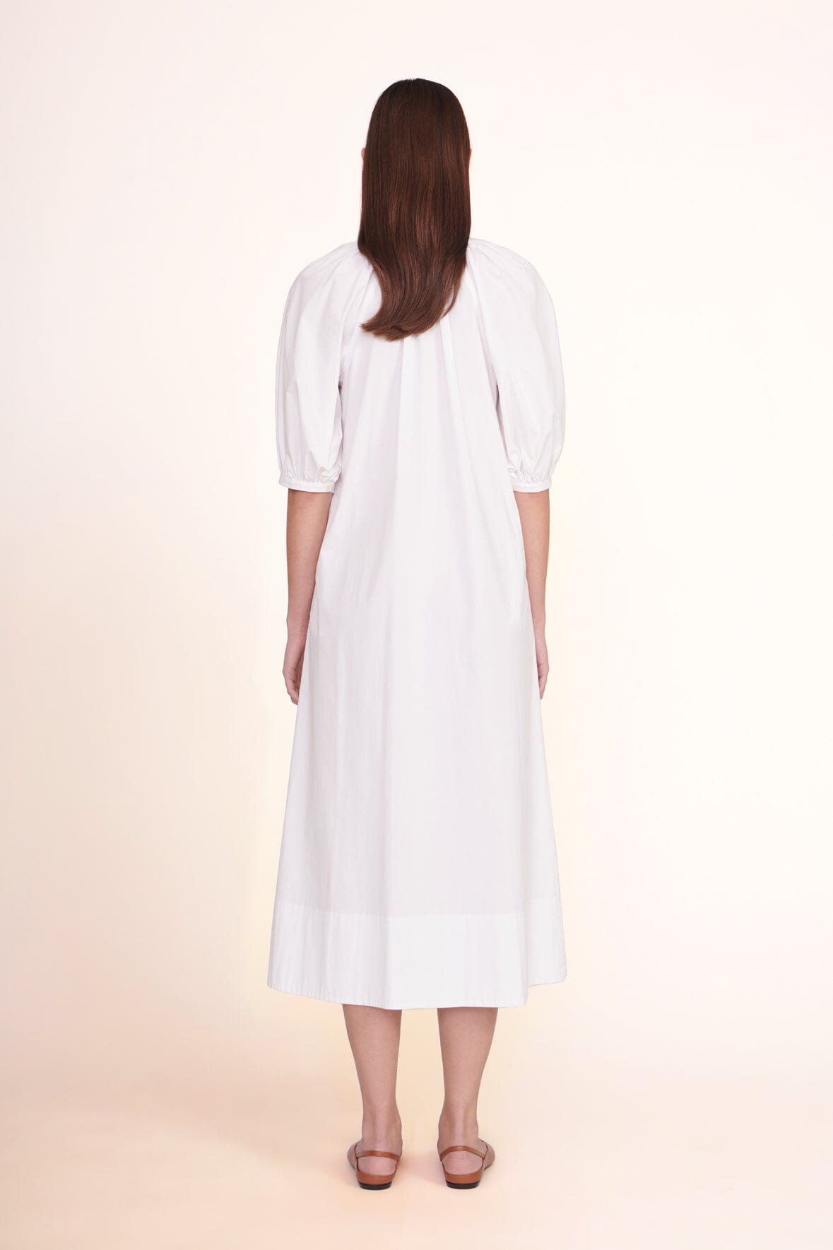 Vincent Dress - White | STAUD Great Value