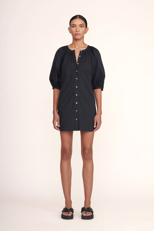 Mini Vincent Dress - Black | STAUD Essential