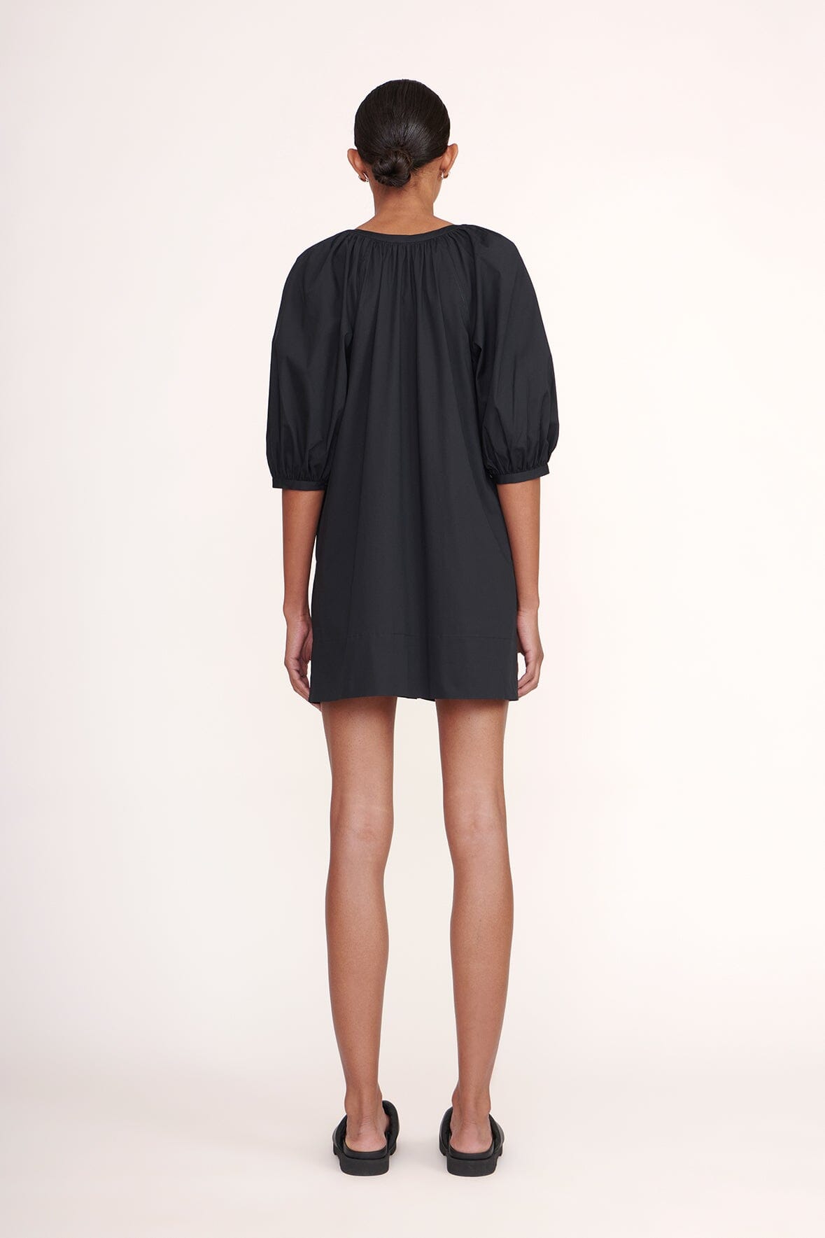 Mini Vincent Dress - Black | STAUD Essential