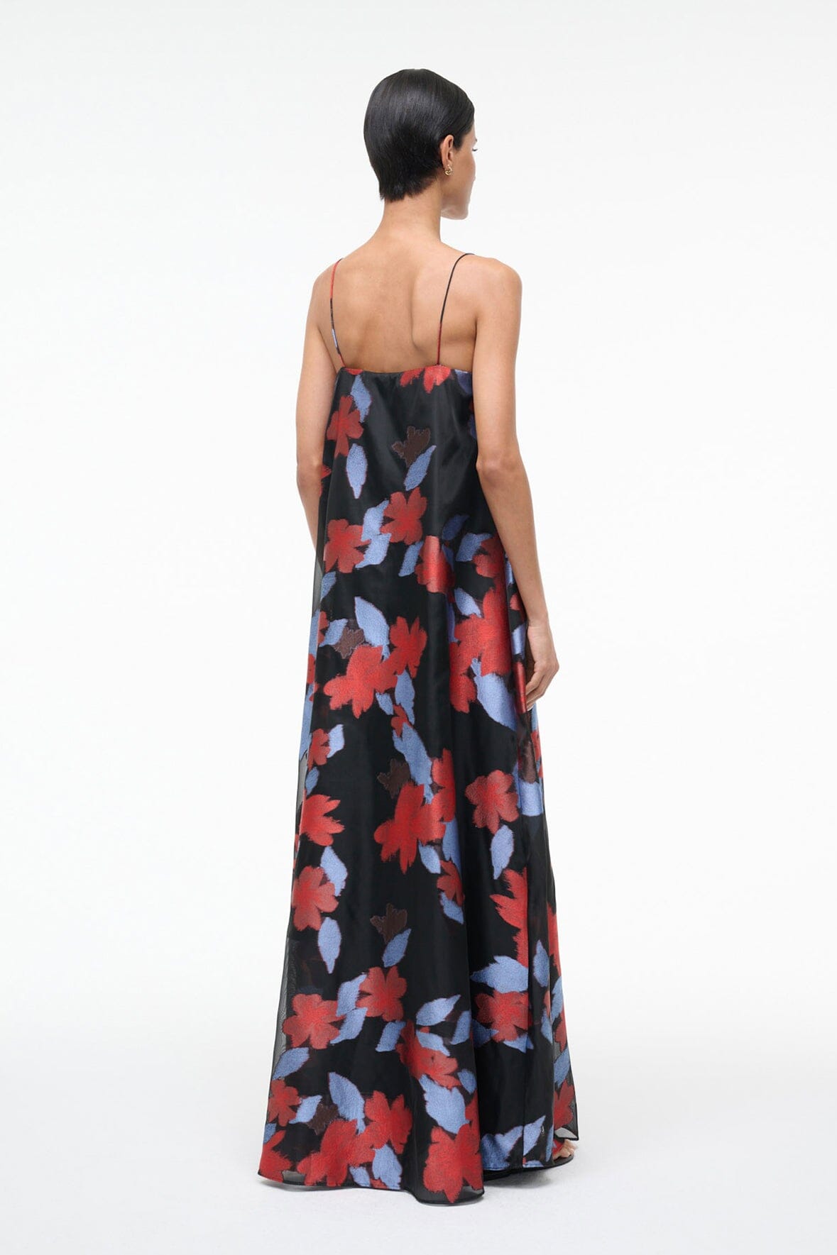 Delfina Dress Night Garden | STAUD Featured