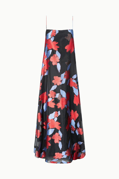 Delfina Dress Night Garden | STAUD Featured