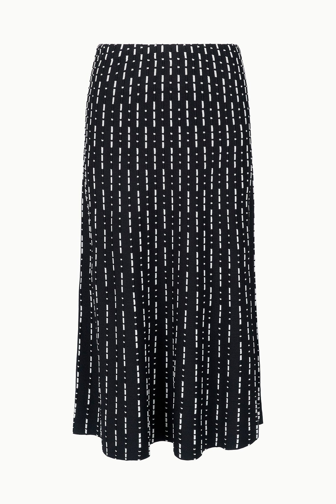 Lena Skirt Black Geo | STAUD Trending