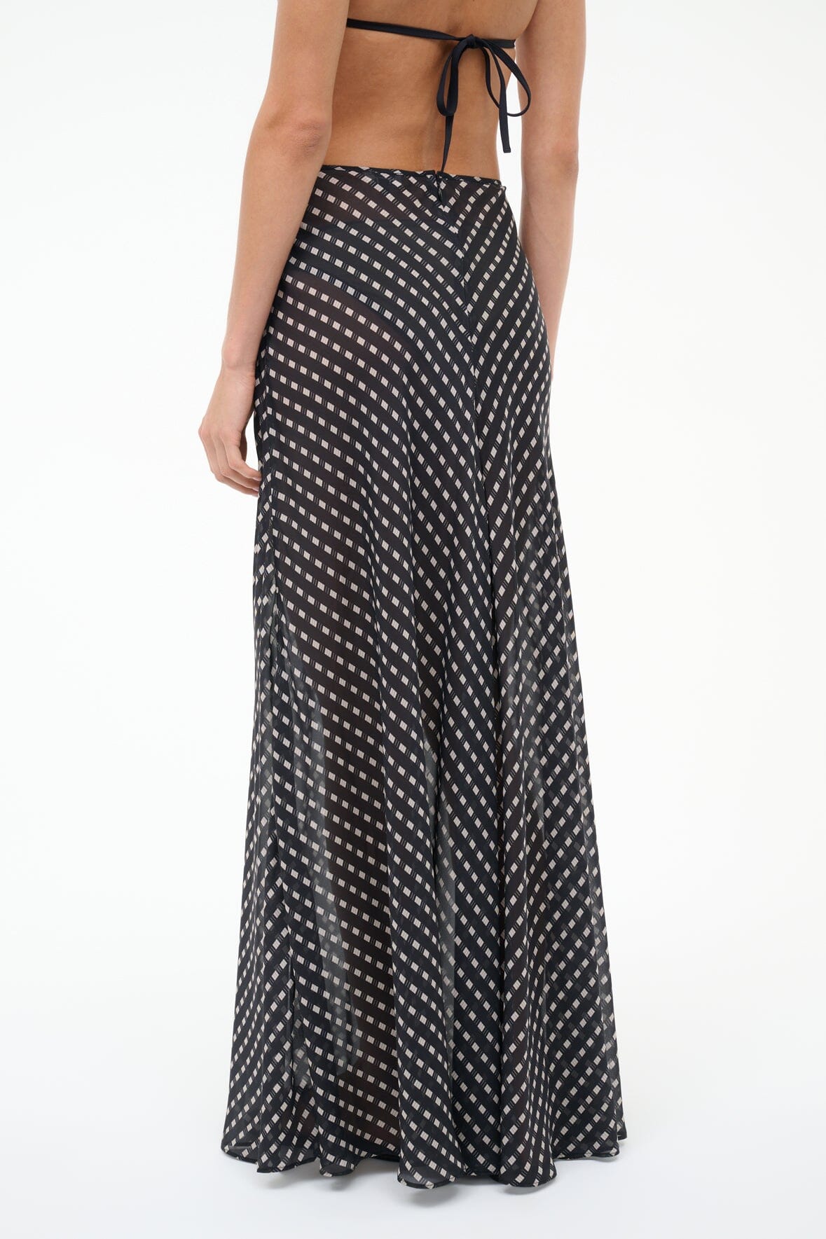 Velma Skirt Black Geo | STAUD Deals