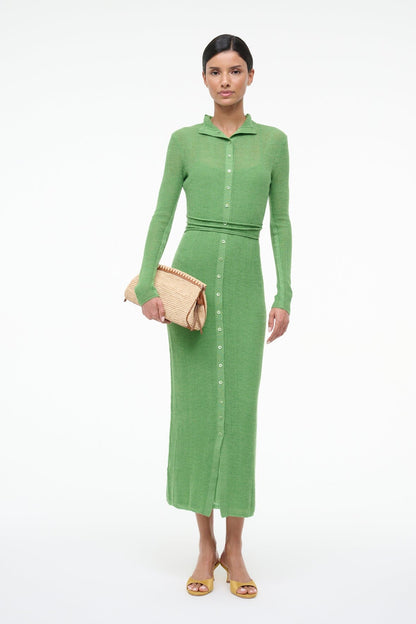 Marianne Dress Leaf | STAUD Customer Favorite