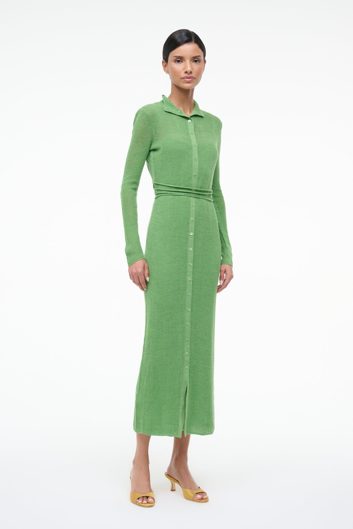 Marianne Dress Leaf | STAUD Customer Favorite