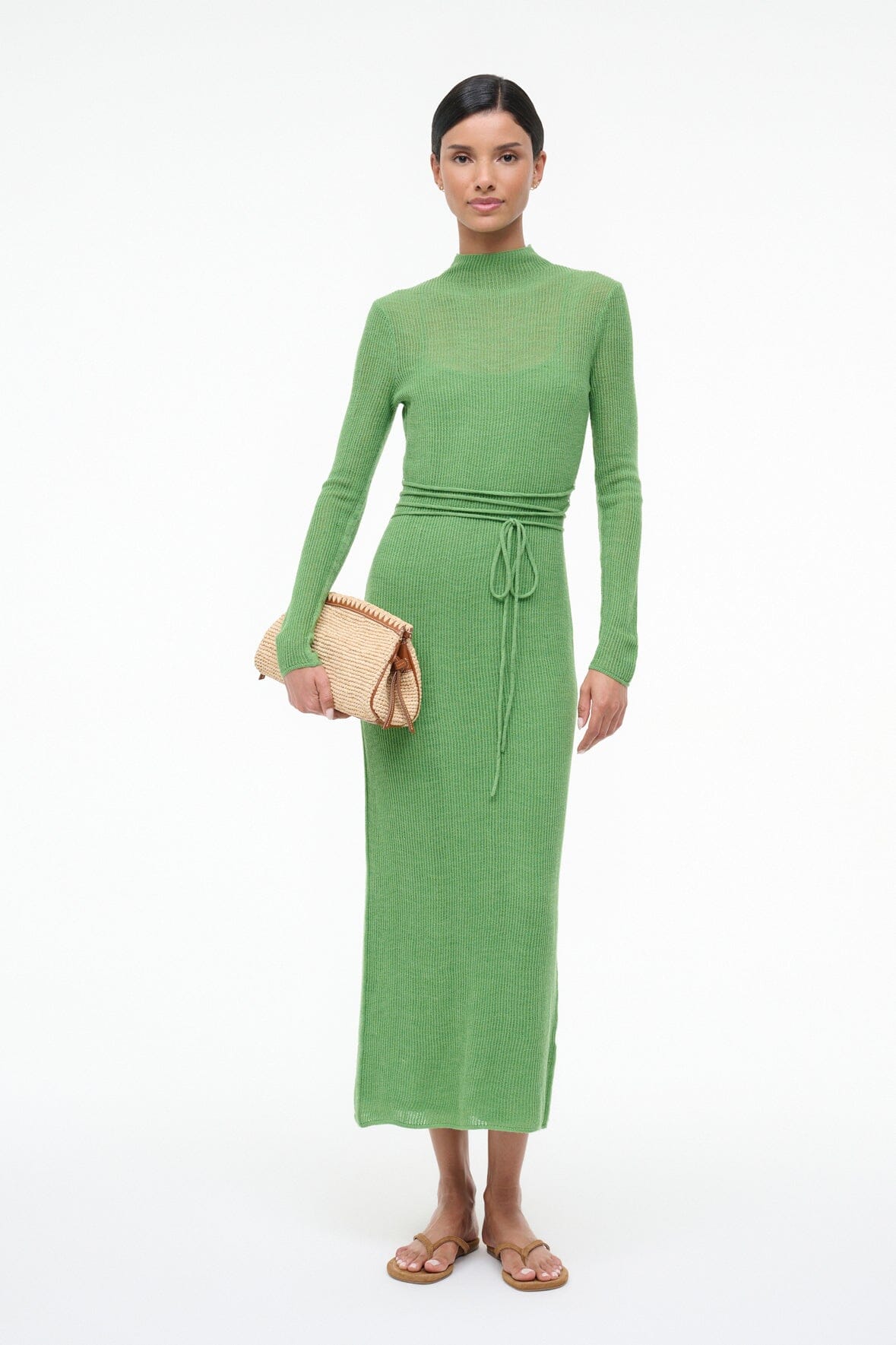 Marianne Dress Leaf | STAUD Customer Favorite