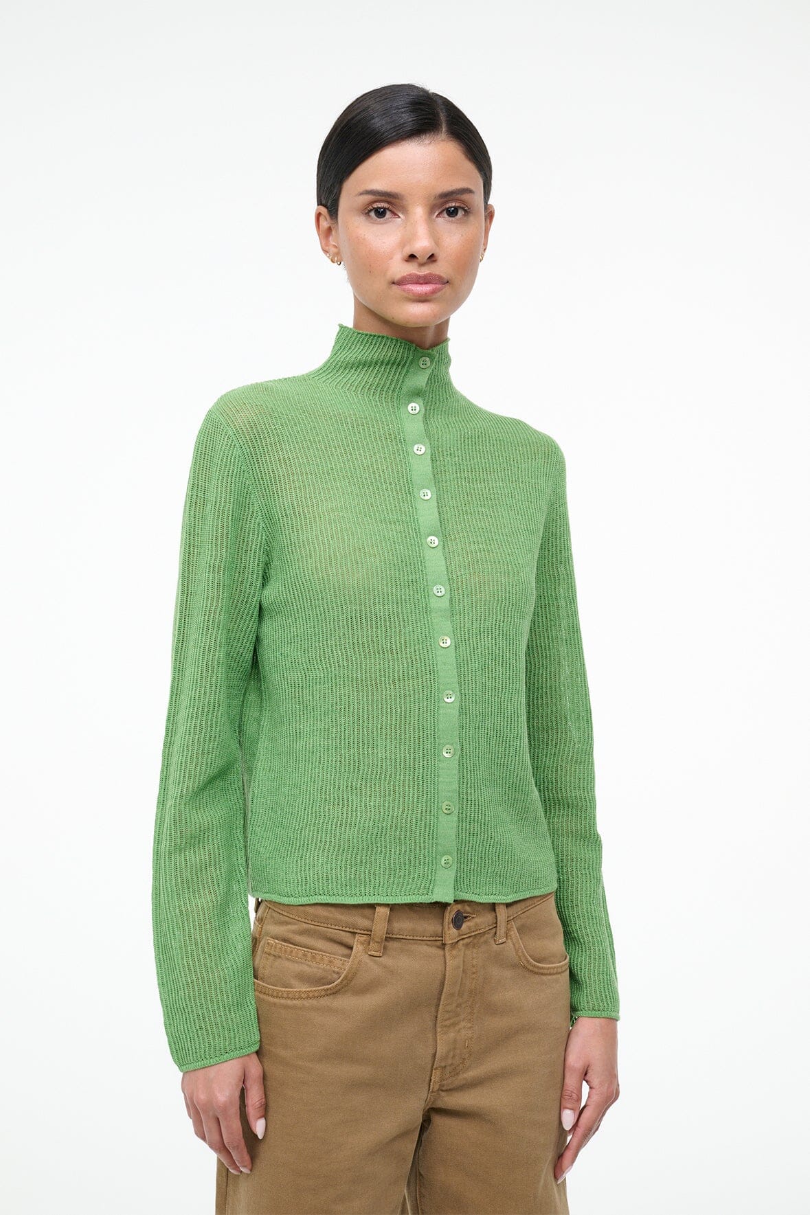 Marianne Sweater Leaf | STAUD Featured