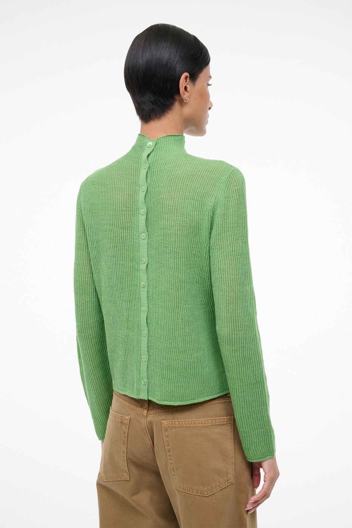 Marianne Sweater Leaf | STAUD Featured