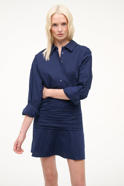 Indya Mini Dress Navy | STAUD Hot Sale