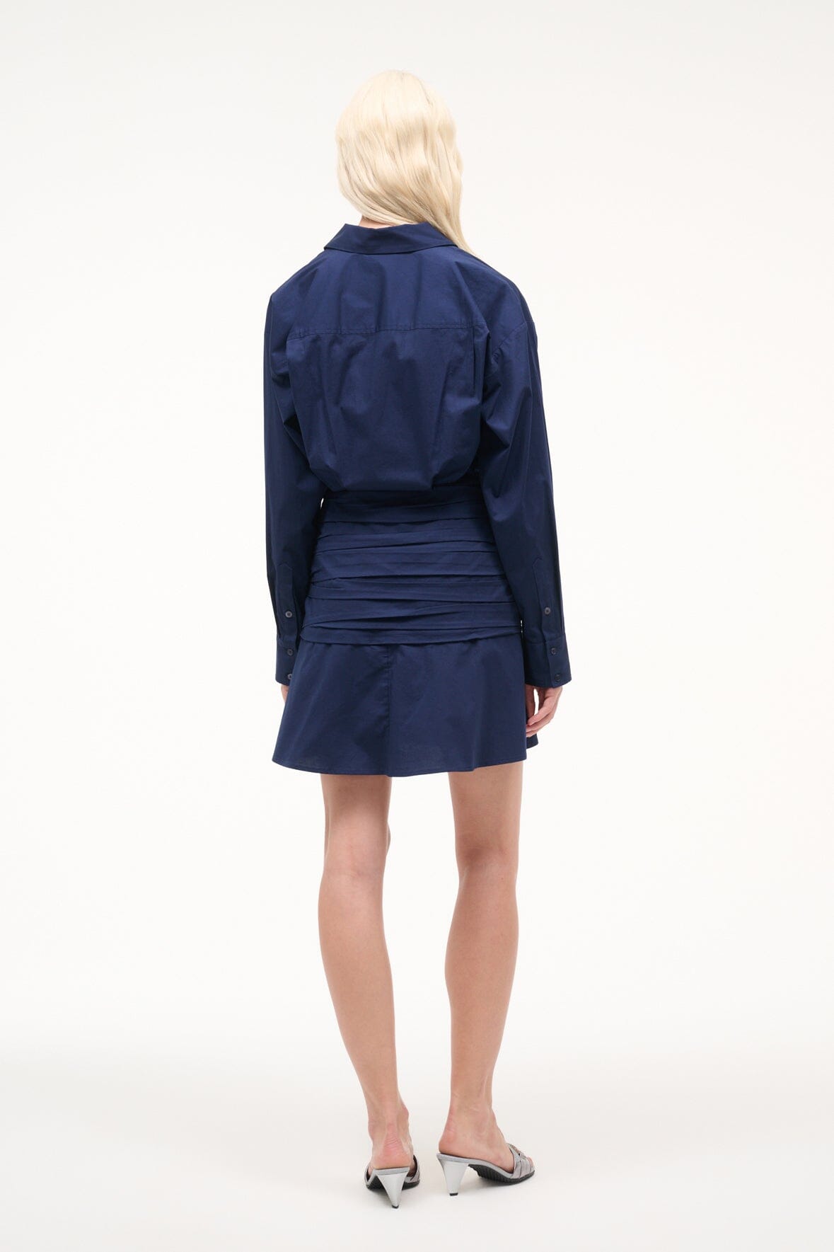 Indya Mini Dress Navy | STAUD Hot Sale