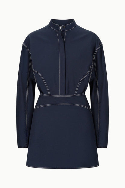 Kiln Dress Navy | STAUD Great Value