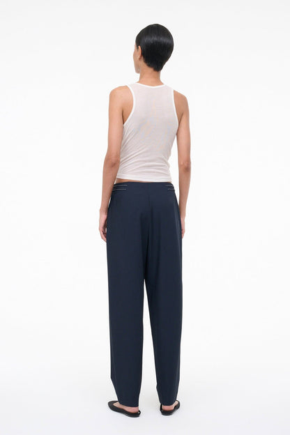 Heath Pant Navy | STAUD Smart Buy