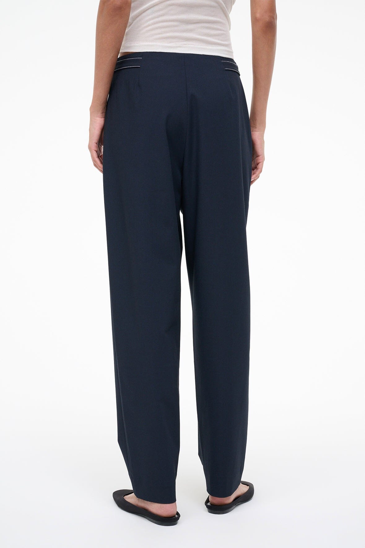 Heath Pant Navy | STAUD Smart Buy