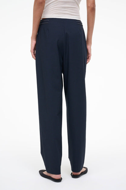 Heath Pant Navy | STAUD Smart Buy
