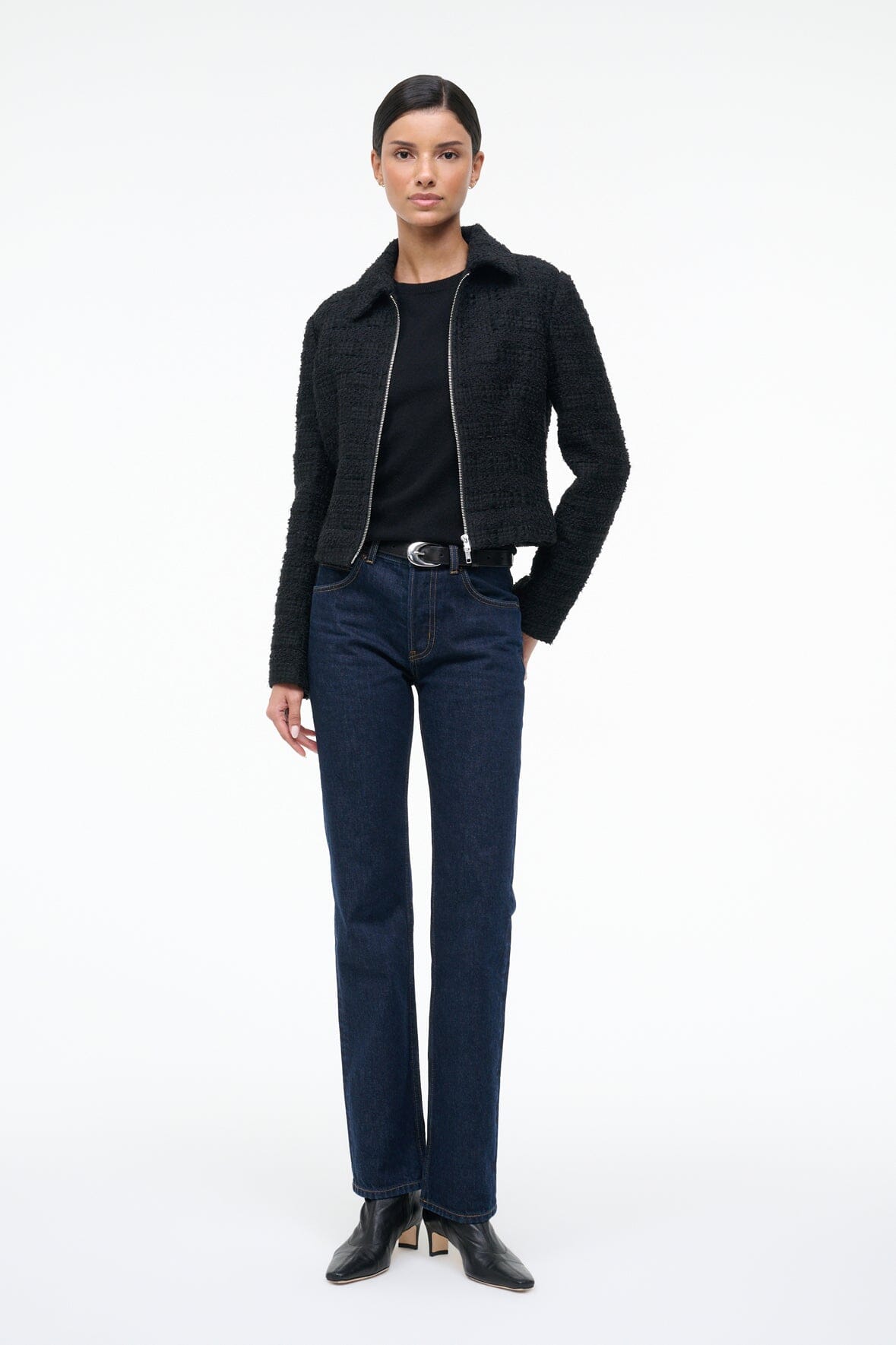 Marino Jacket Black | STAUD Recommended