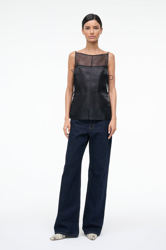 Chandler Top Black | STAUD Latest