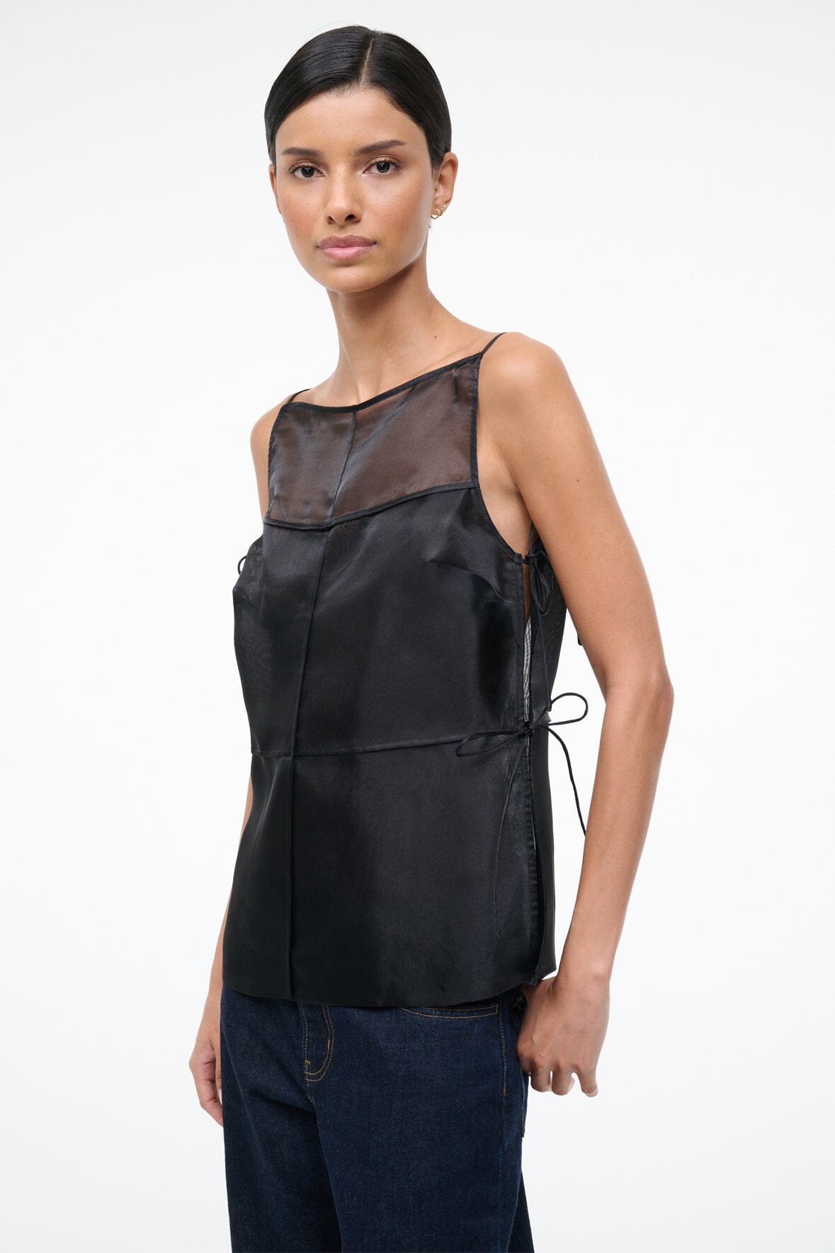 Chandler Top Black | STAUD Latest