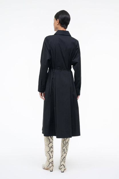 Chi Midi Dress Black | STAUD Latest