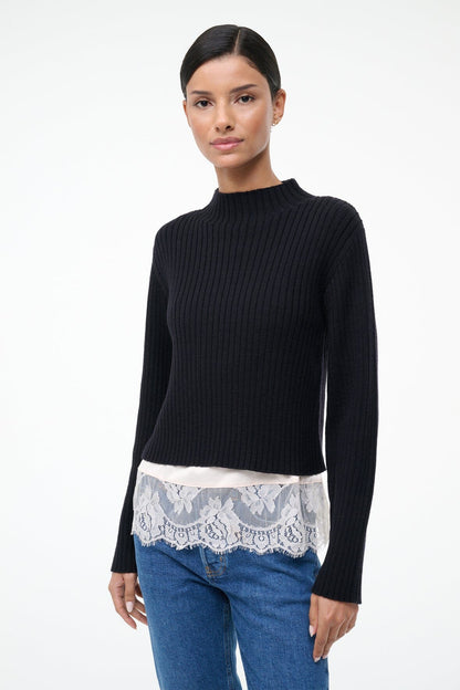 Willow Sweater Black | STAUD Best Price