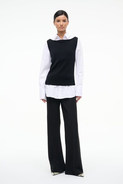 Damian Top Black White | STAUD Recommended