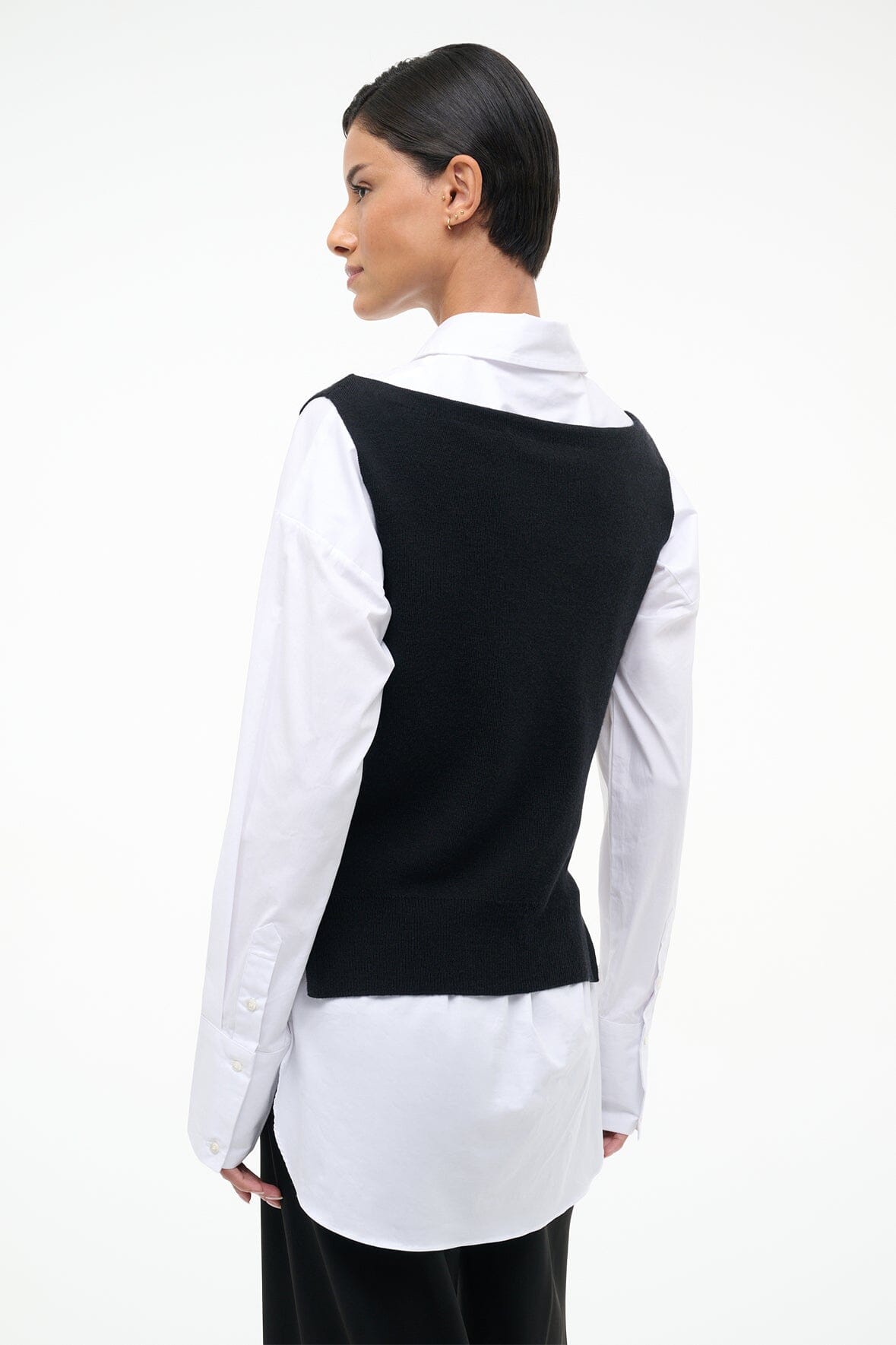 Damian Top Black White | STAUD Recommended