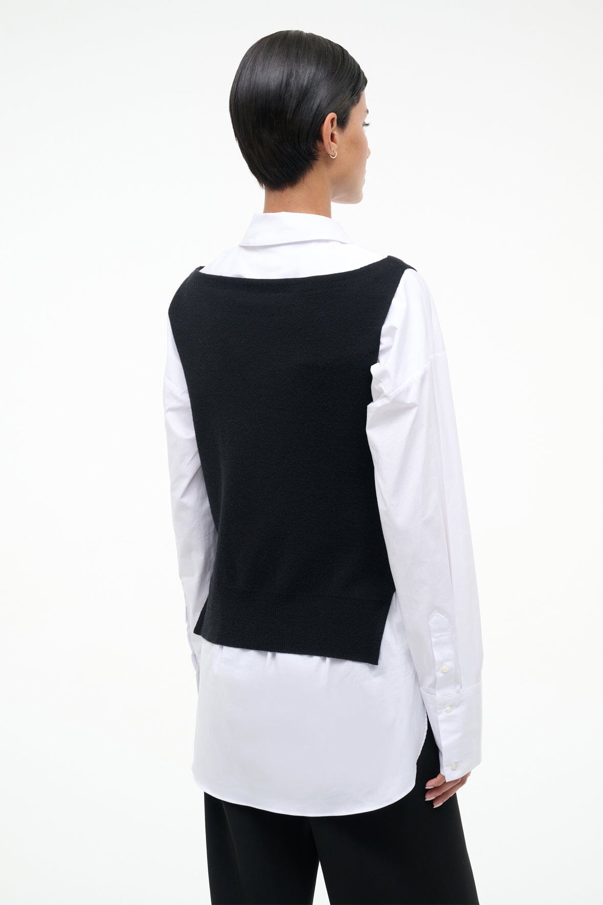 Damian Top Black White | STAUD Recommended