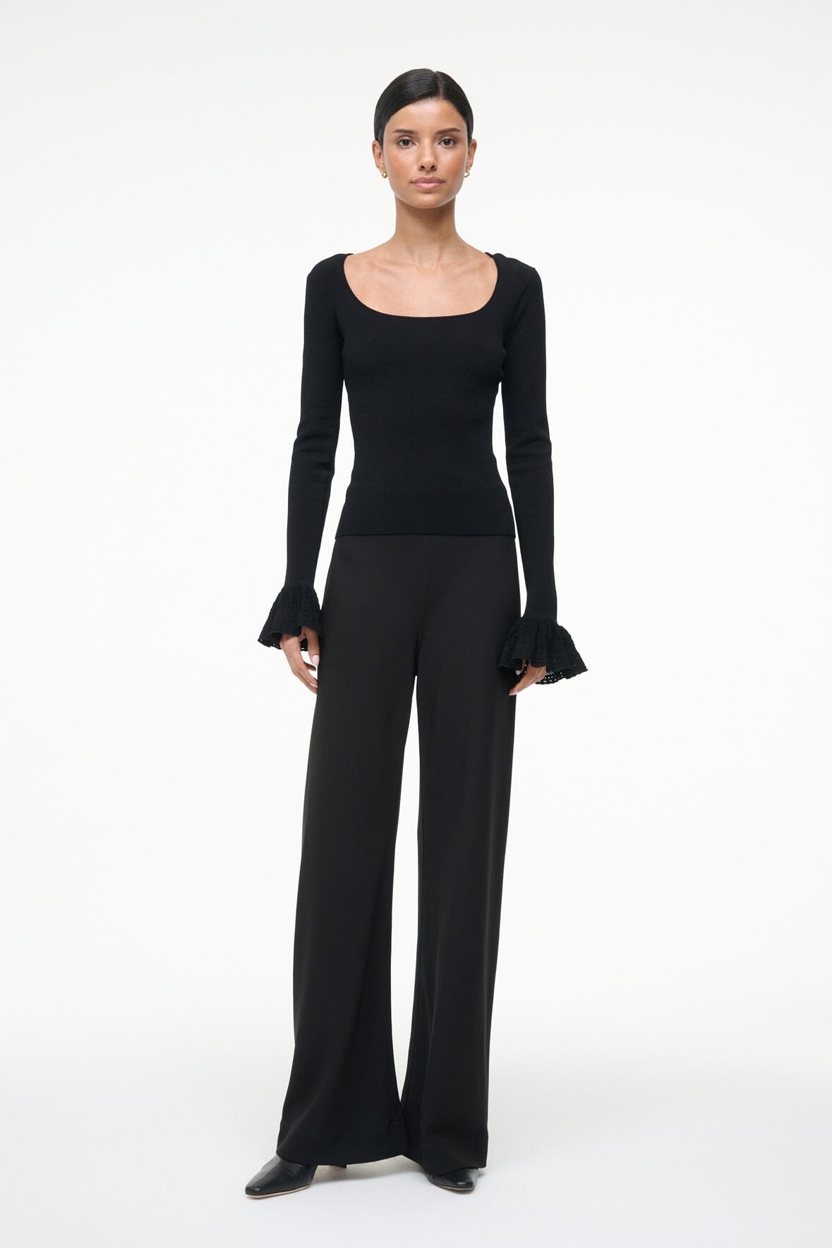 Shelley Top Black | STAUD Latest