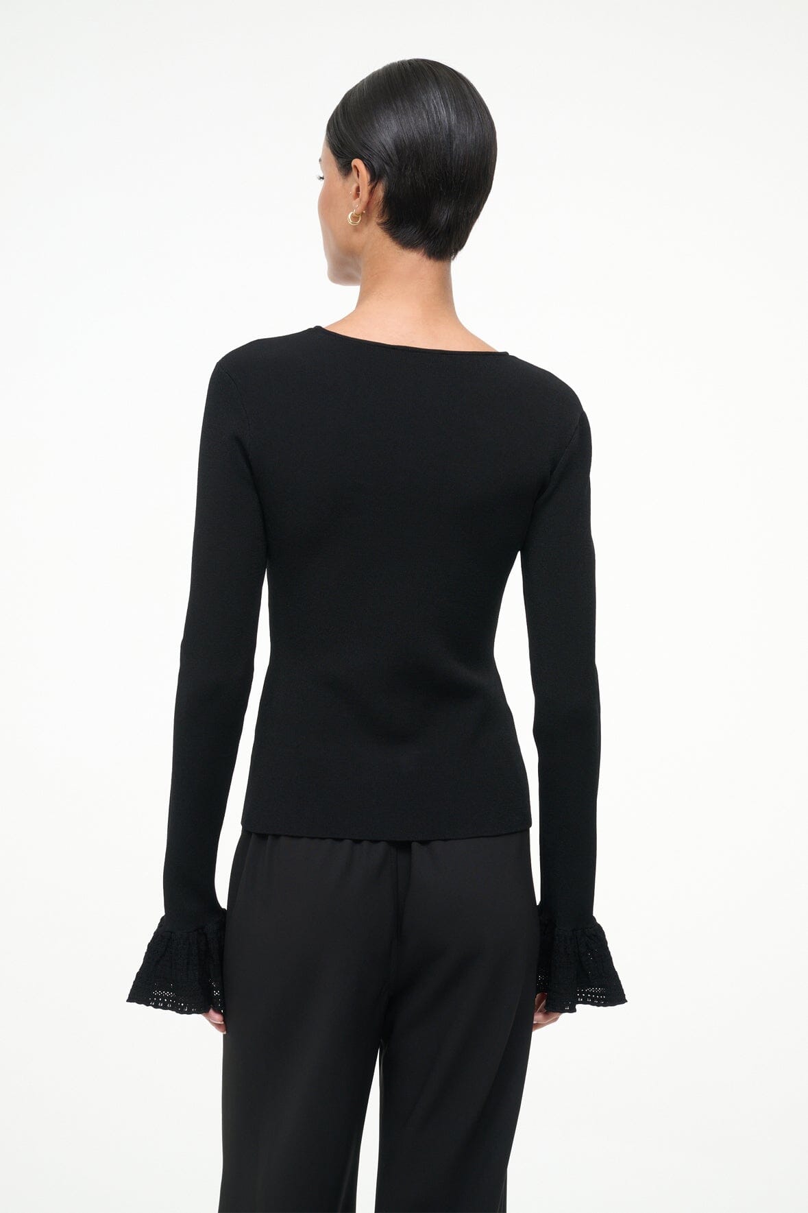 Shelley Top Black | STAUD Latest