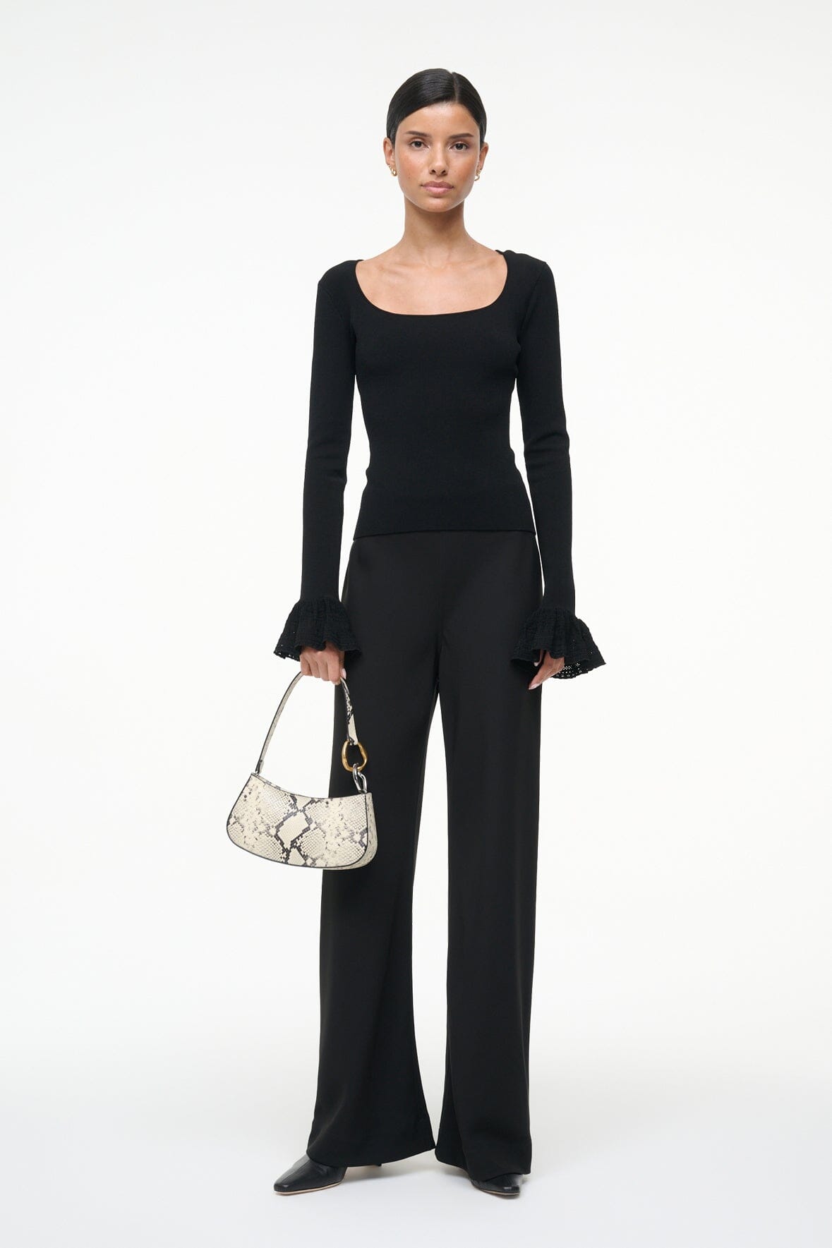 Shelley Top Black | STAUD Latest