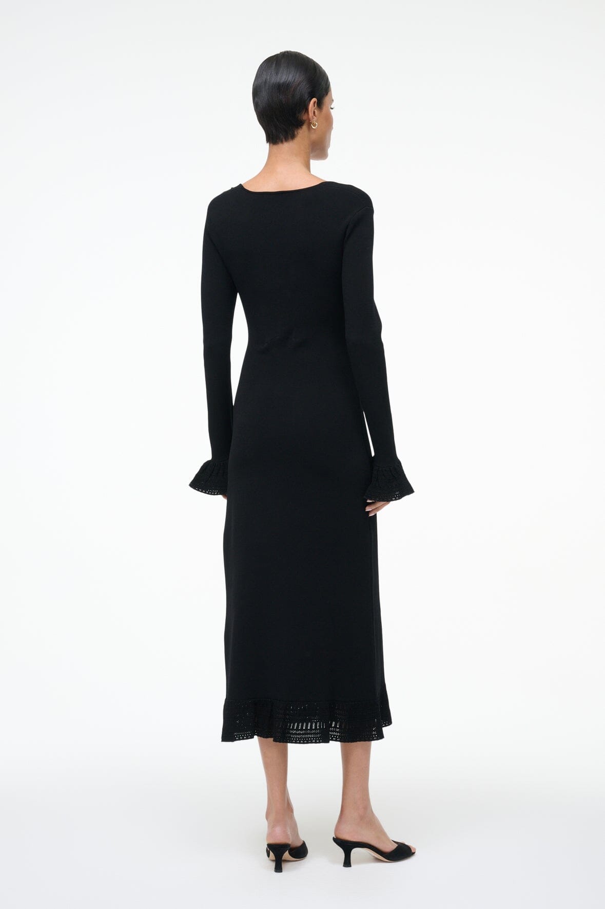 Shelley Dress Black | STAUD Quality