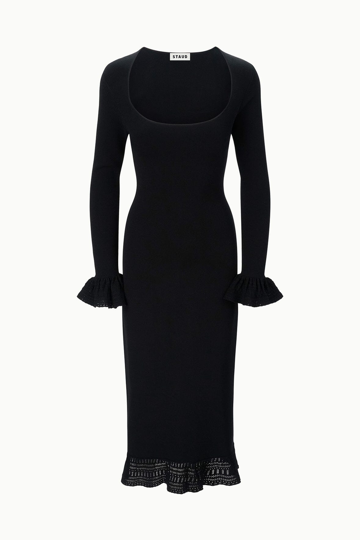 Shelley Dress Black | STAUD Quality