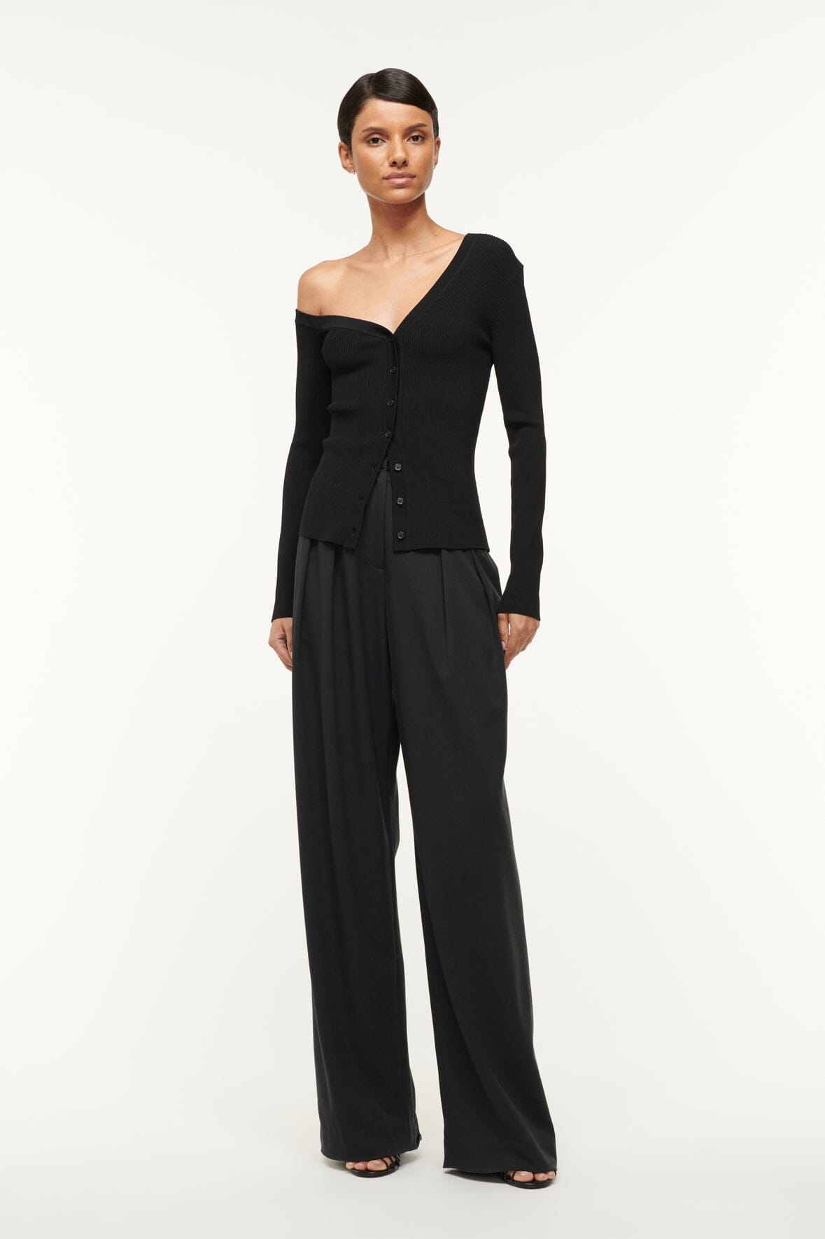 Craftsman Sweater Black | STAUD Latest