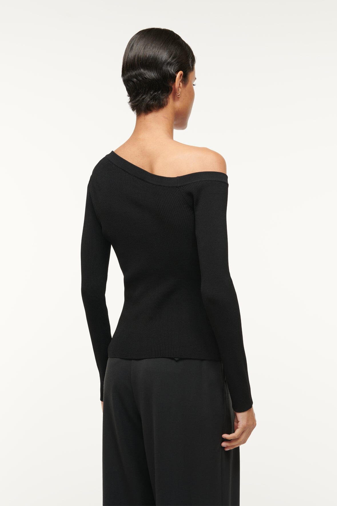 Craftsman Sweater Black | STAUD Latest