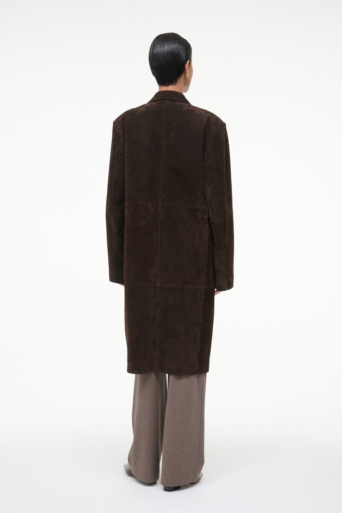 Sabine Suede Jacket Espresso | STAUD Trusted